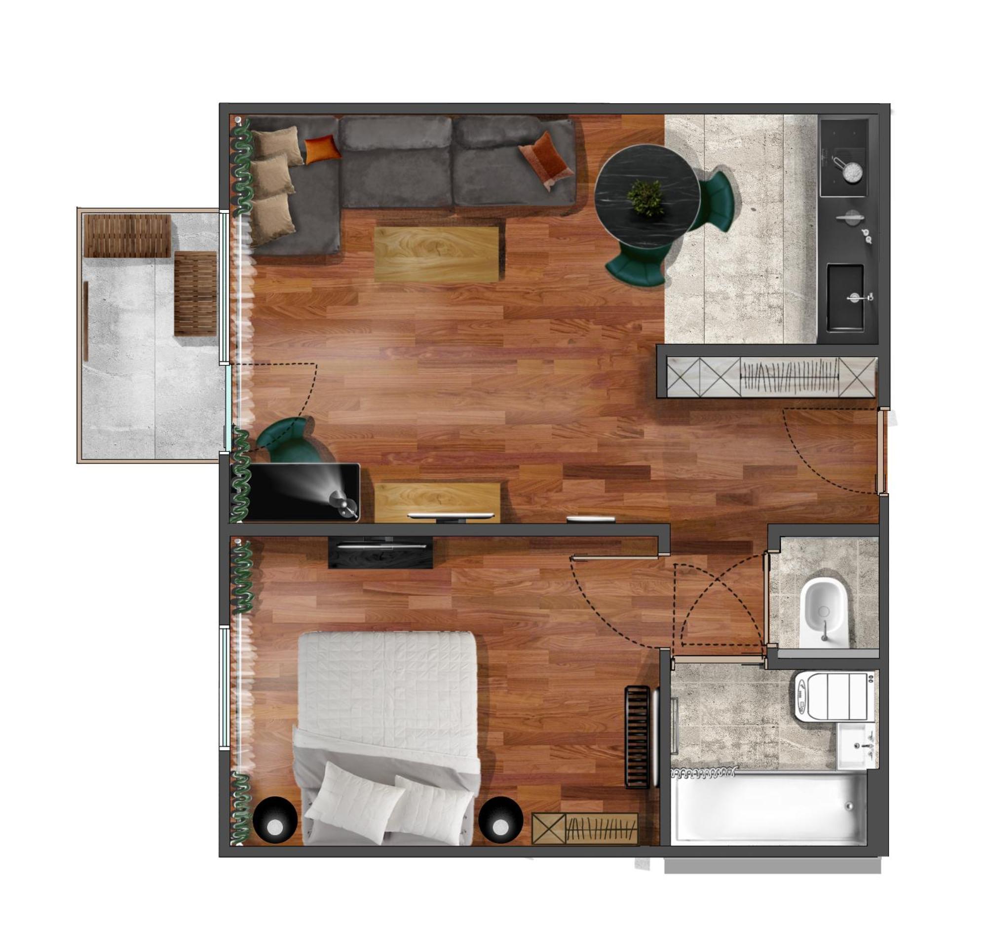 Gr8 Horizon - 43sqm Apartment